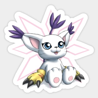 Gatomon - The Crest of Light Sticker